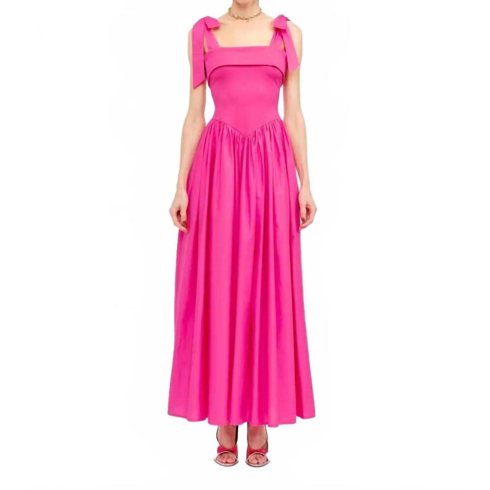 NEW SOPHIE THE LABEL karina dress in fuschia